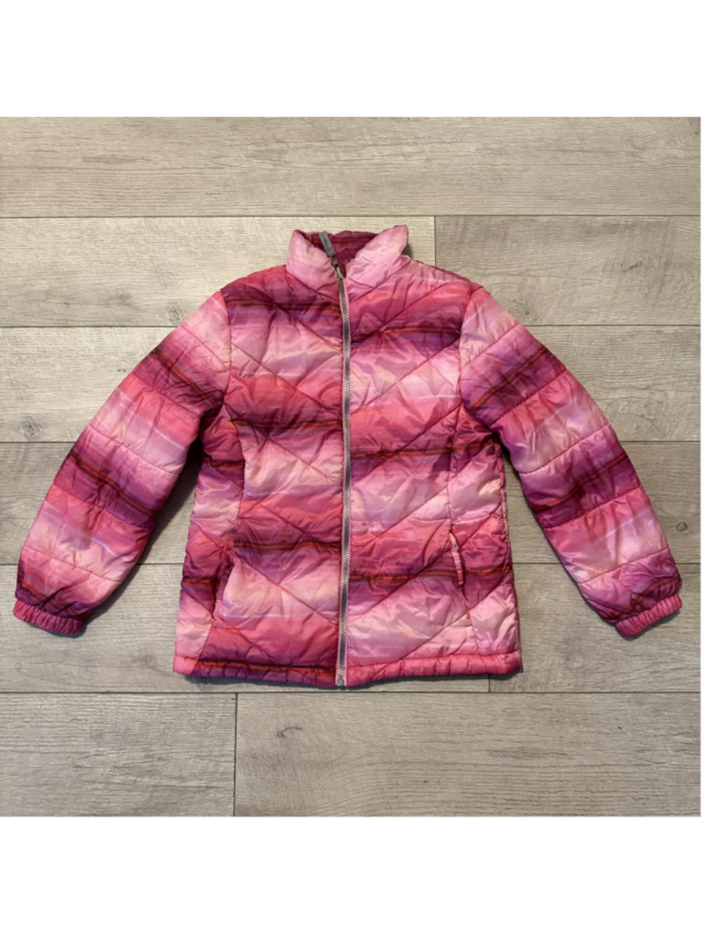 Girls ZeroXposur Puffer Jacket Size L 10/12 Pink Purple